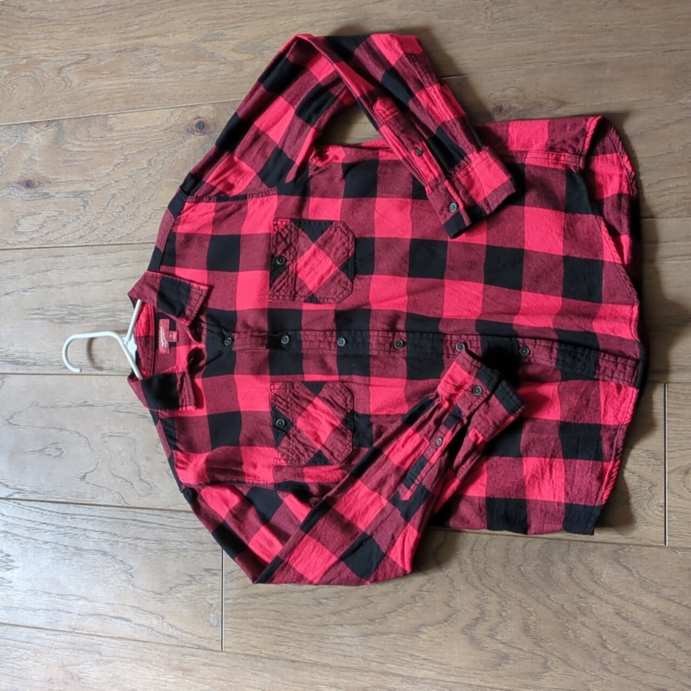 Arizona Jeans Red Flannel